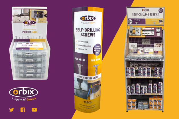 Stockists – increase profits and keep your customers happy with an Orbix POS display stand